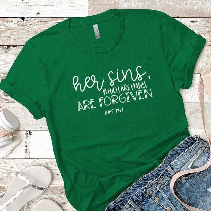 Her Sins Premium Tees