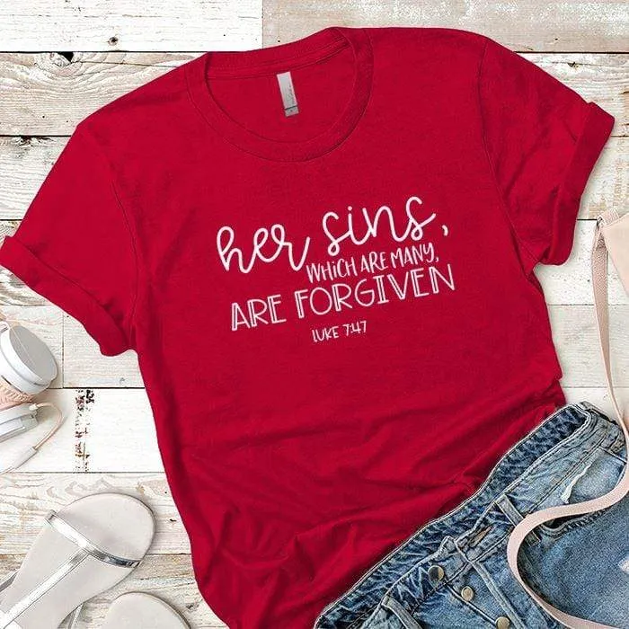 Her Sins Premium Tees