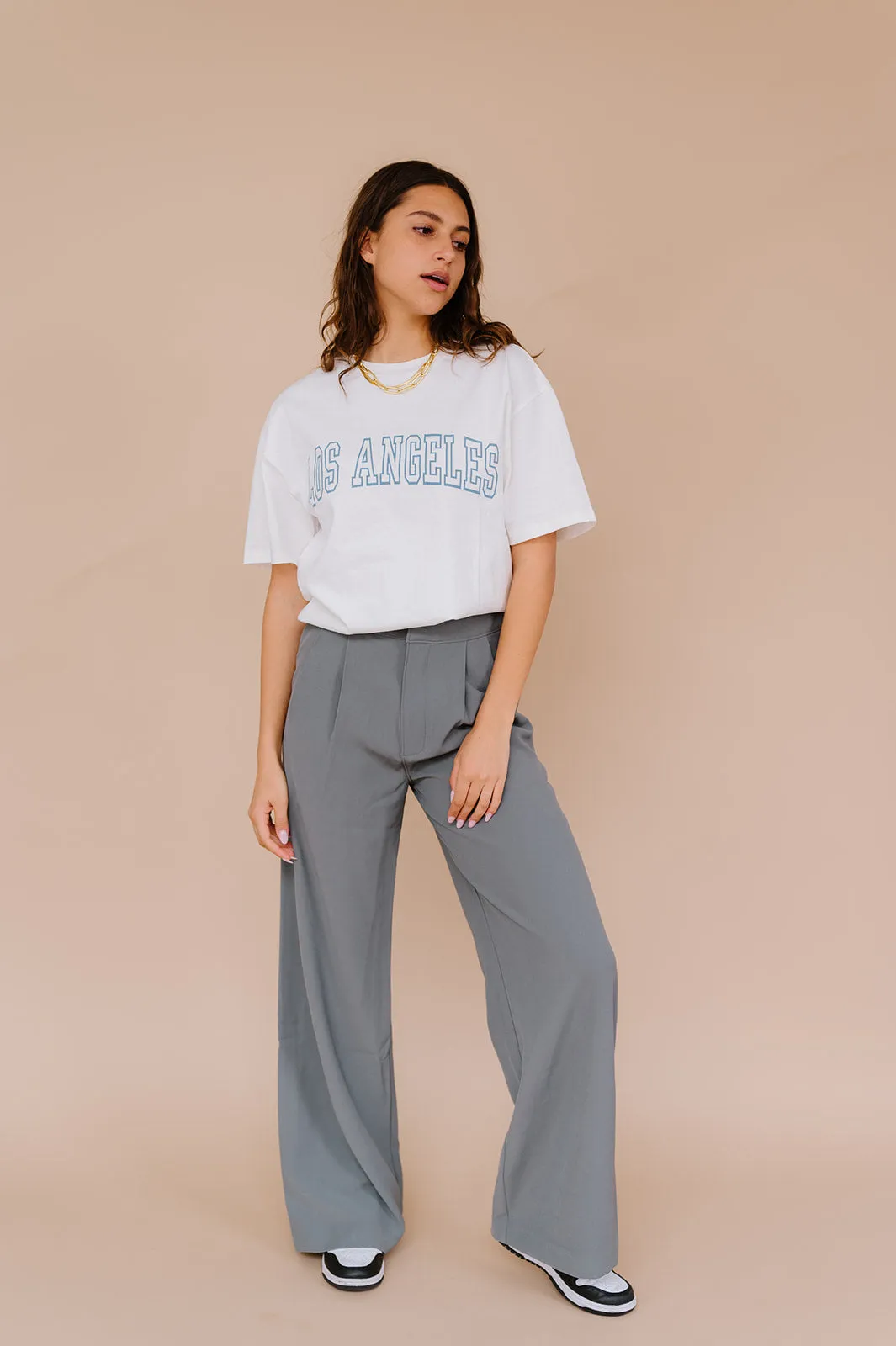 Hey L.A. Tee// Blue