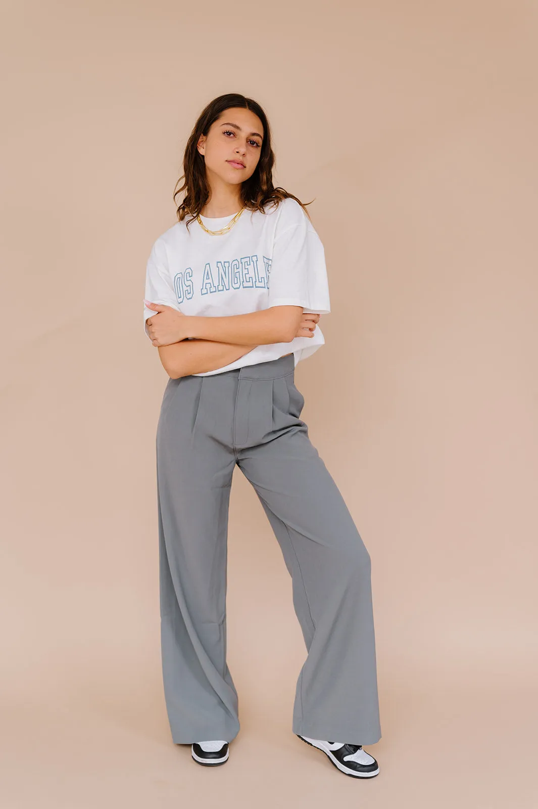 Hey L.A. Tee// Blue