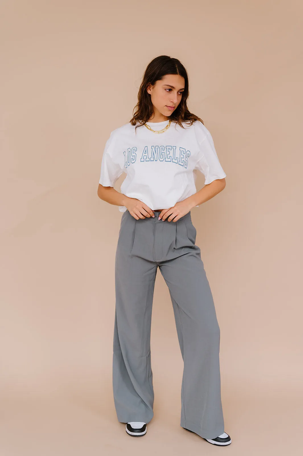 Hey L.A. Tee// Blue