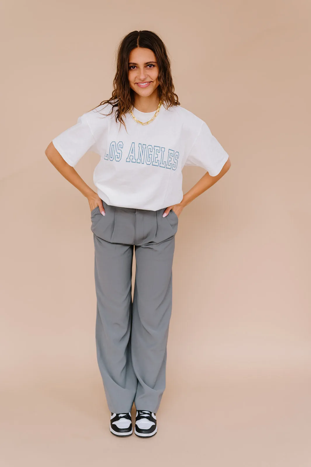 Hey L.A. Tee// Blue