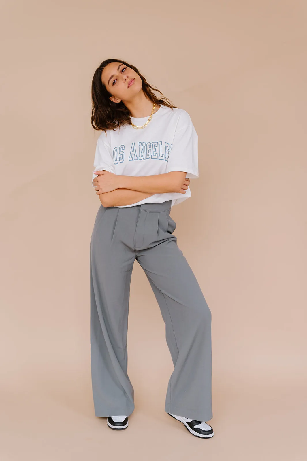 Hey L.A. Tee// Blue