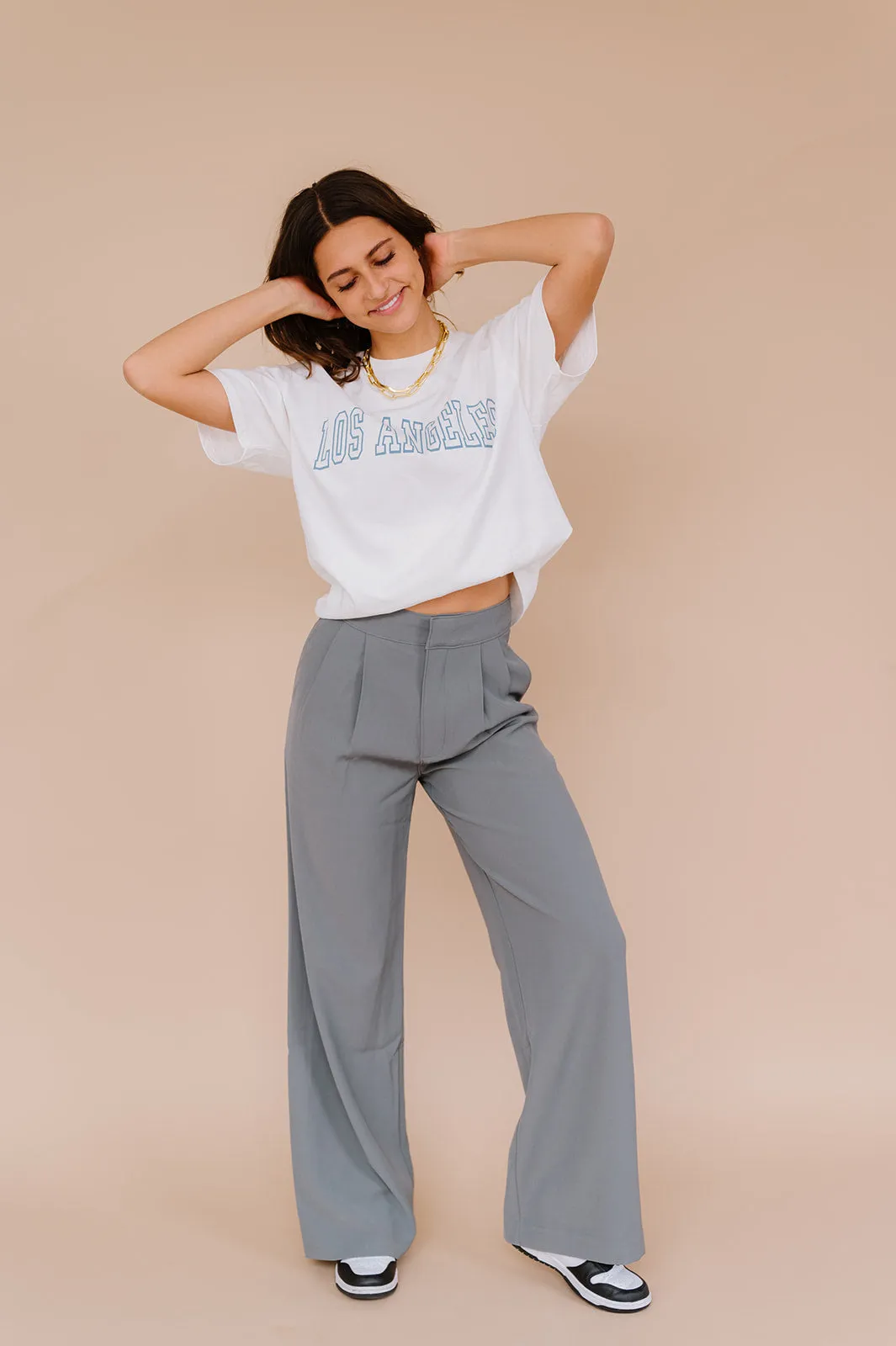 Hey L.A. Tee// Blue