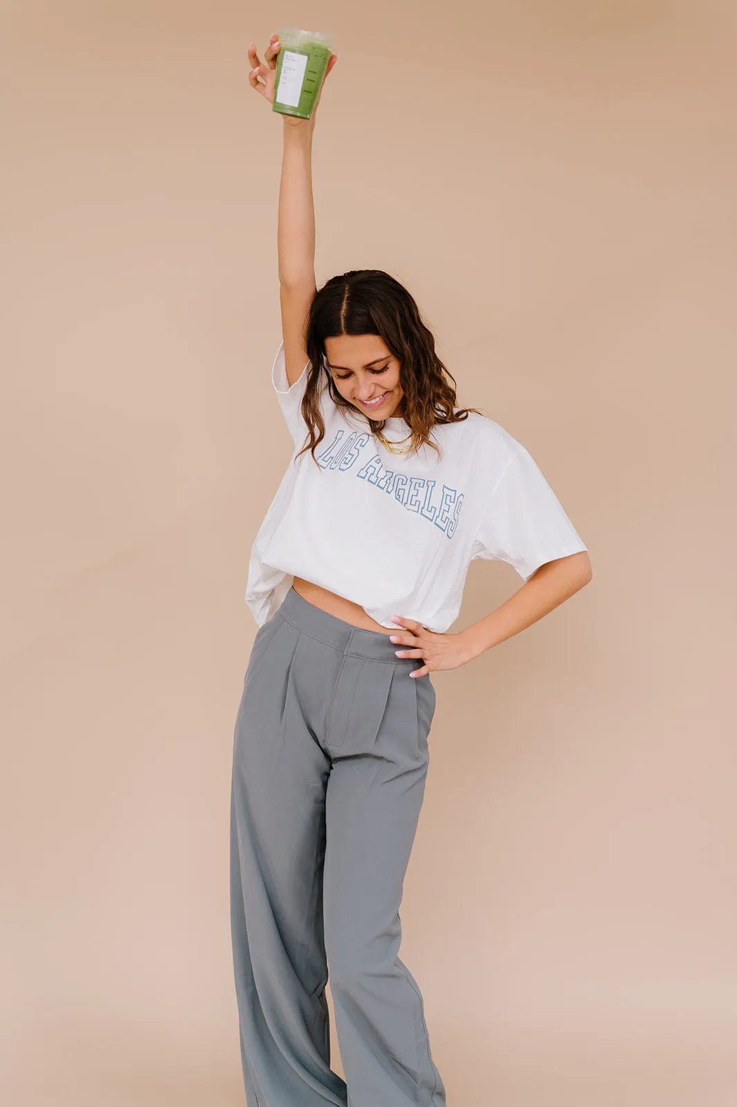 Hey L.A. Tee// Blue