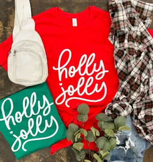 Holly Jolly Puff tees
