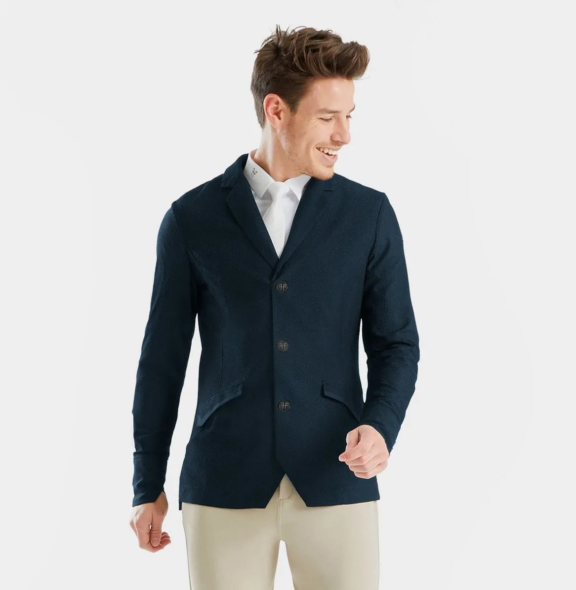 Horse Pilot Men's Aeromesh "Airbag Compatible" Show Coat