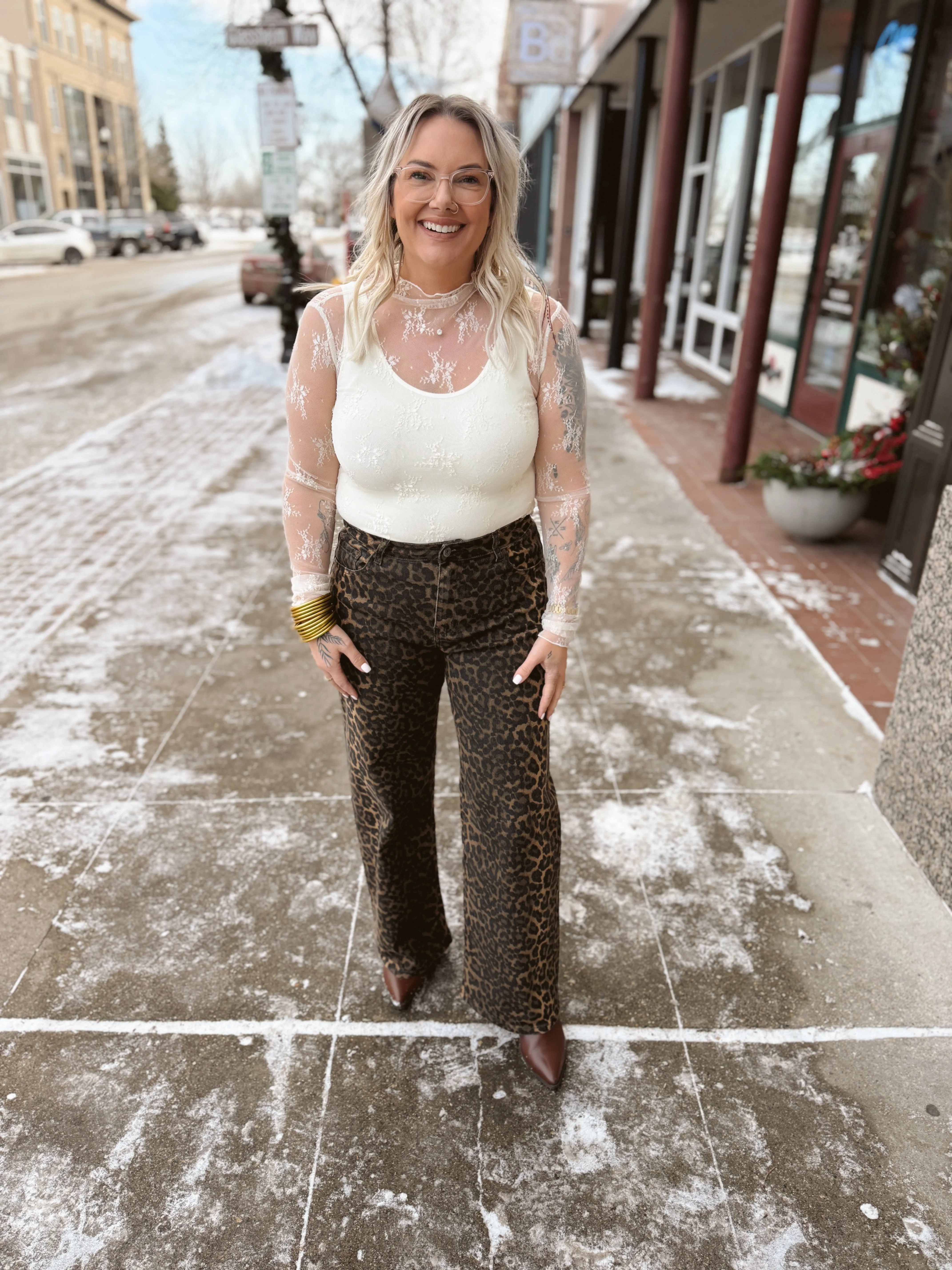 Hot To Go Leopard Print Pants