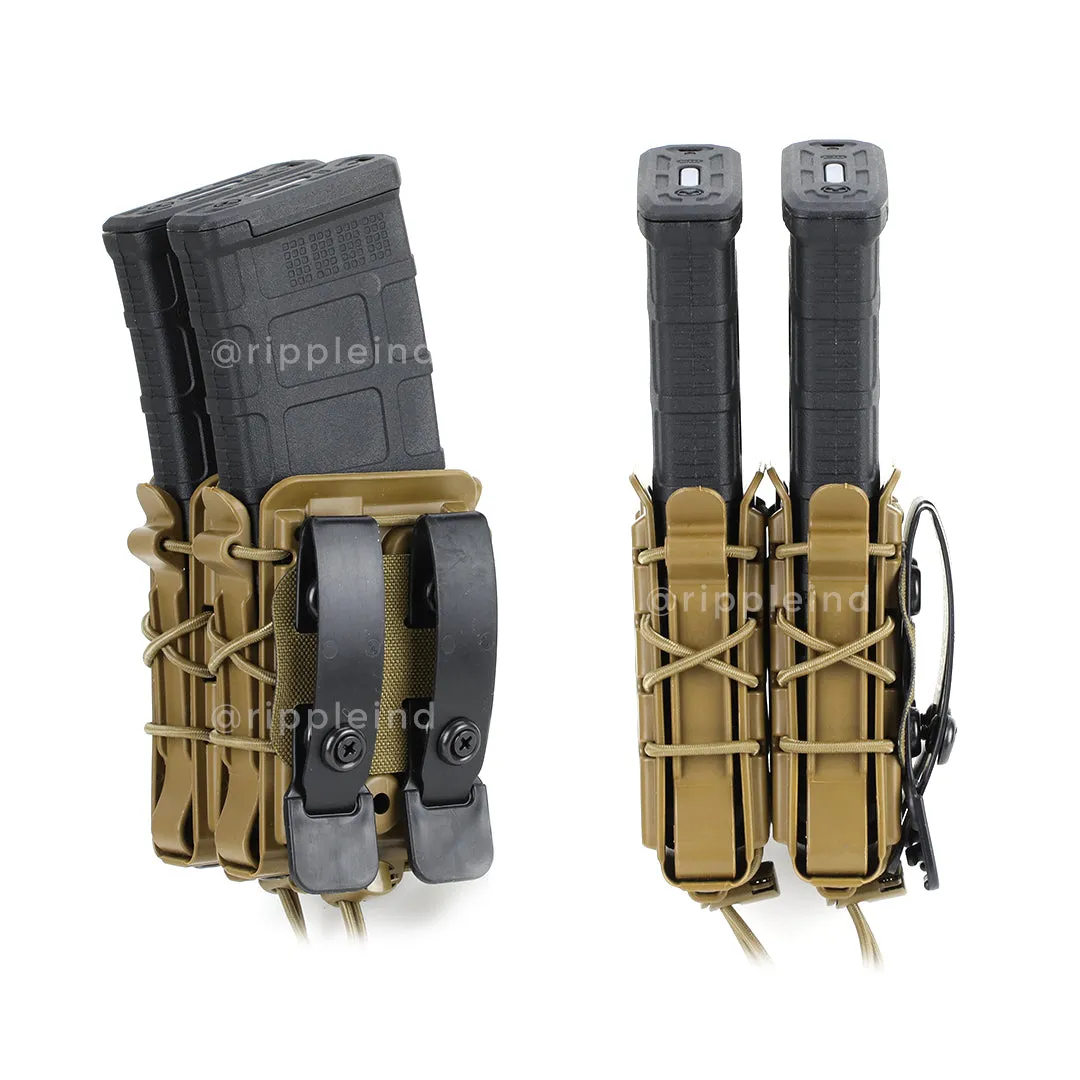HSGI - Wolf Grey - Polymer X2R Taco Mag Pouch - CLEARANCE