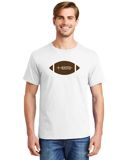 Hustle Football Tees