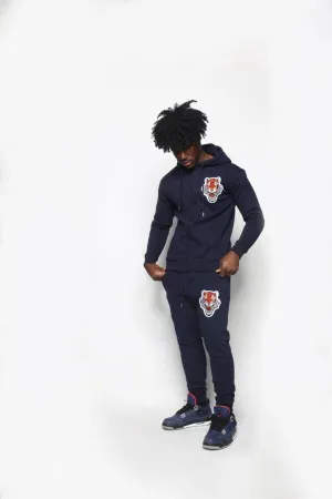ICON Navy Zip Up Jogger Suit
