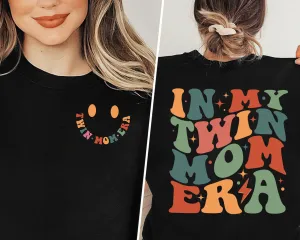 In My Twin Mom Era Shirt, In My Mom Era Shirt, Twin Mom Shirt, Twin Mom Club, Twin Mama Shirt, New Mom Gift,Expecting Mom Gift