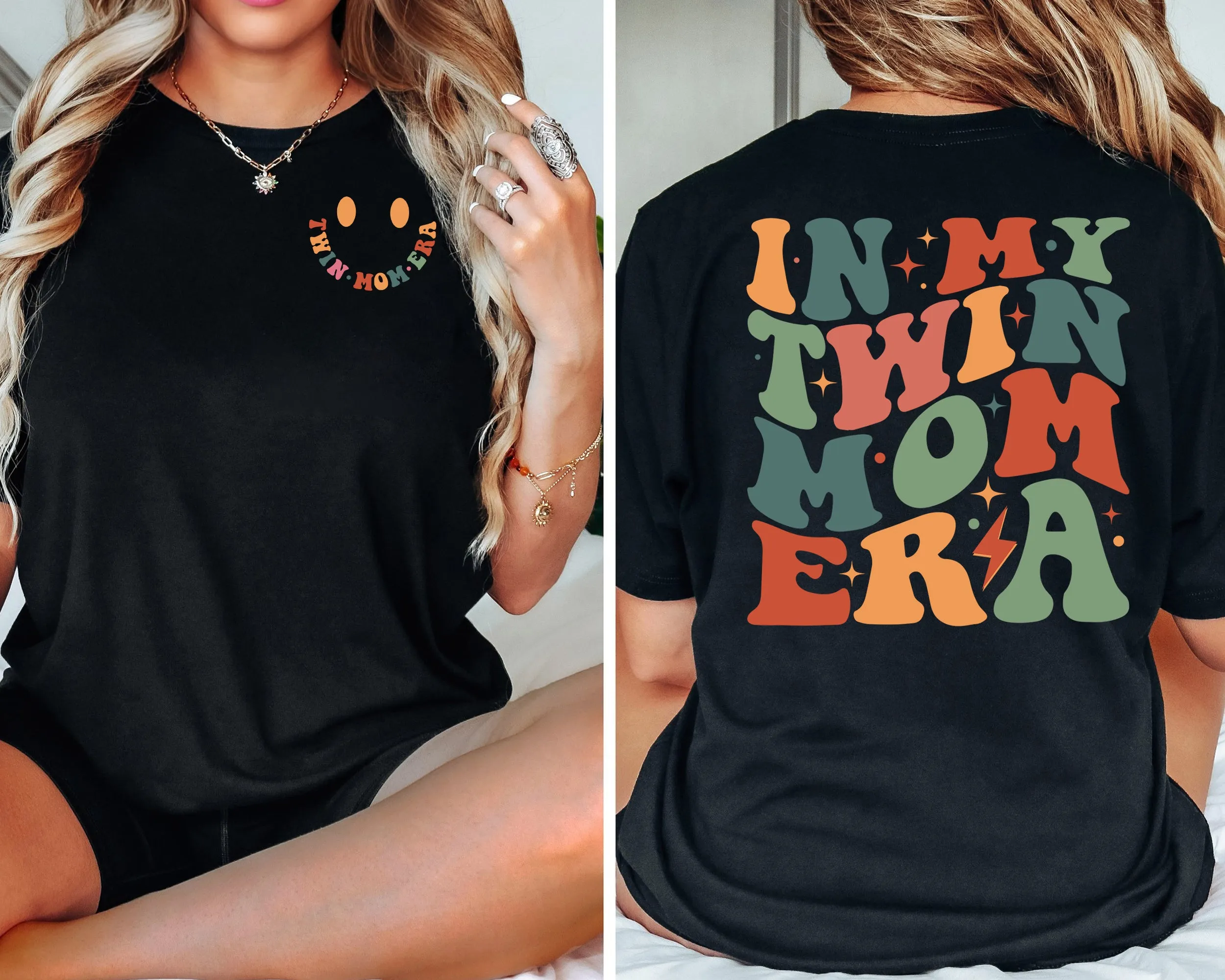 In My Twin Mom Era Shirt, In My Mom Era Shirt, Twin Mom Shirt, Twin Mom Club, Twin Mama Shirt, New Mom Gift,Expecting Mom Gift