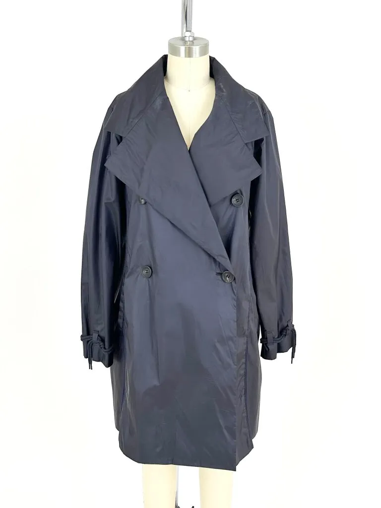 Issey Miyake Double-Breasted Windbreaker