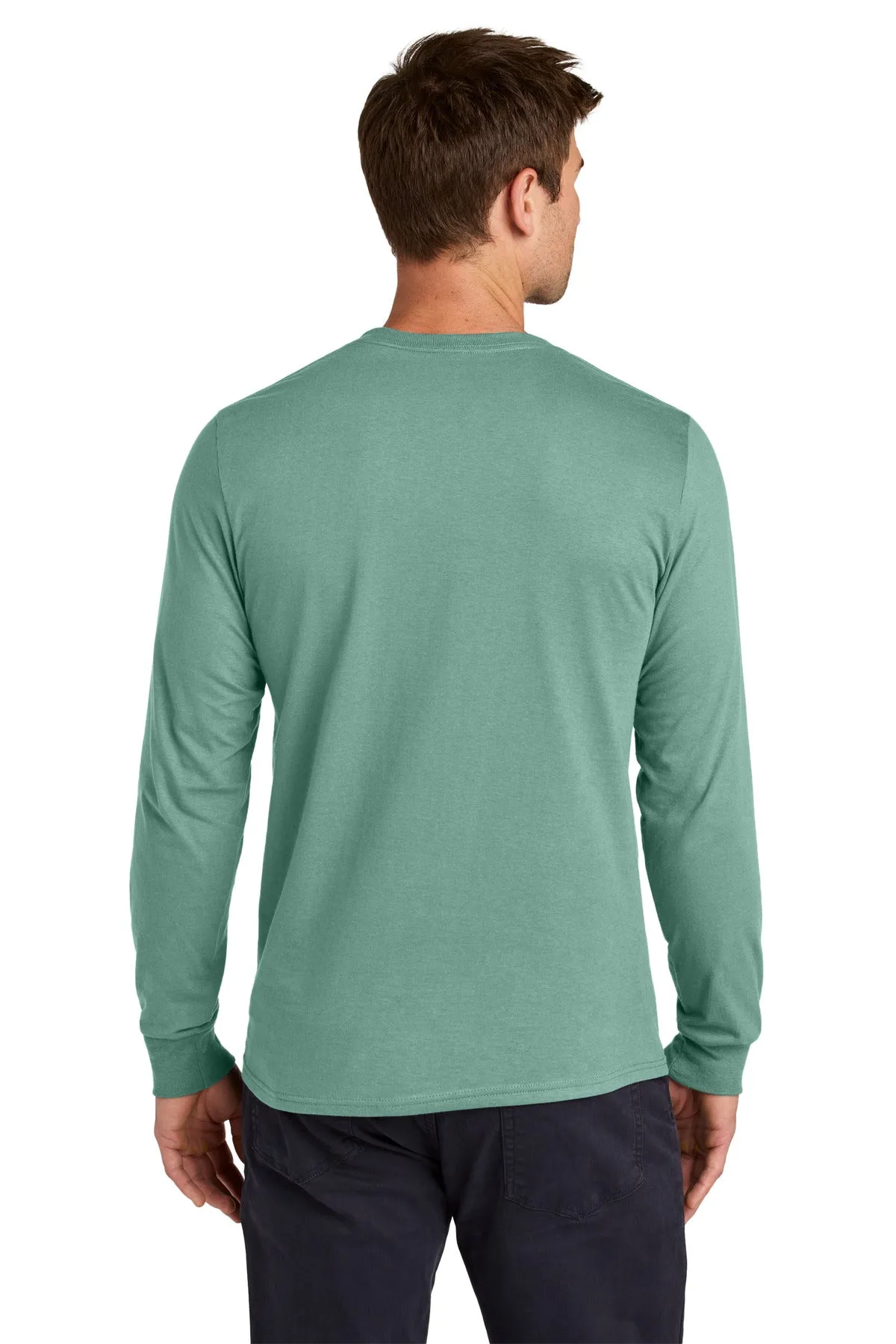 Jerzees Classics Unisex Cotton Long Sleeve T-Shirt 363L Sage