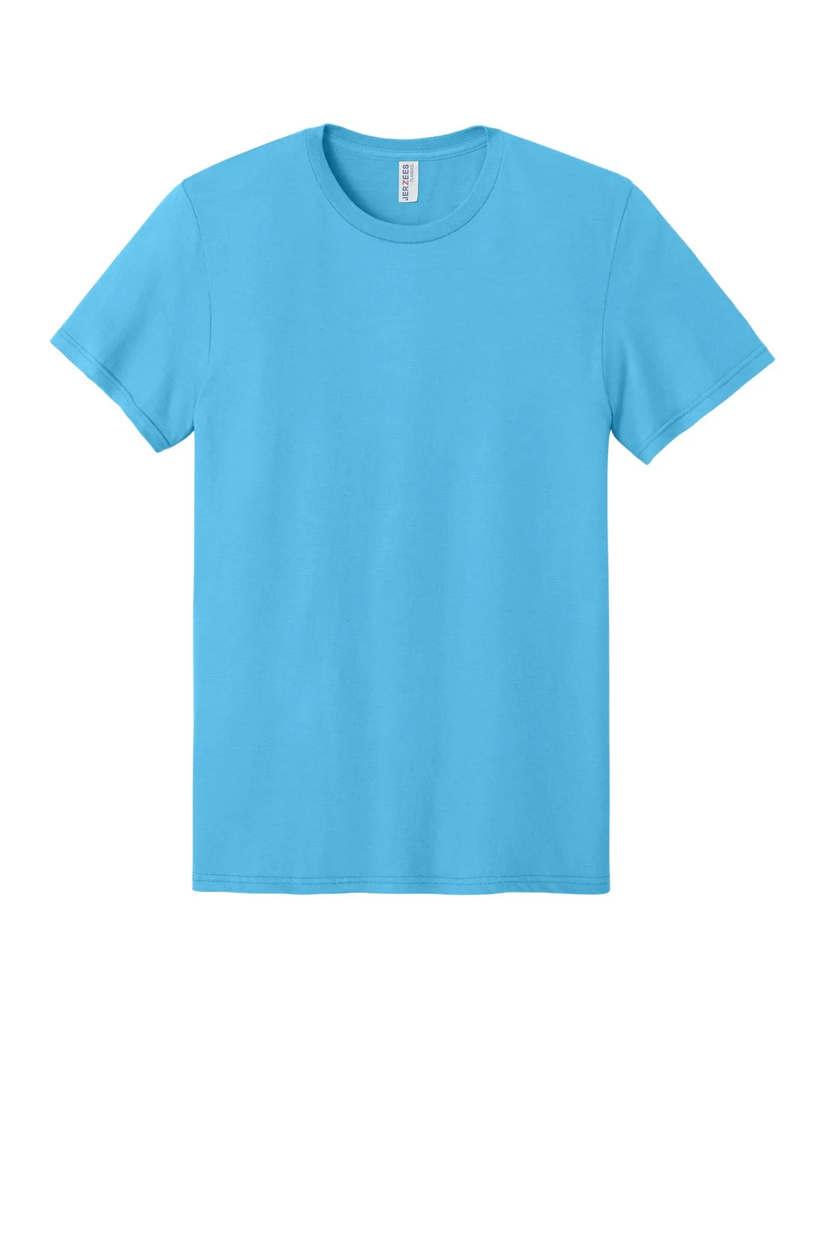 Jerzees Classics Unisex Cotton T-Shirt 363M Aquatic Blue