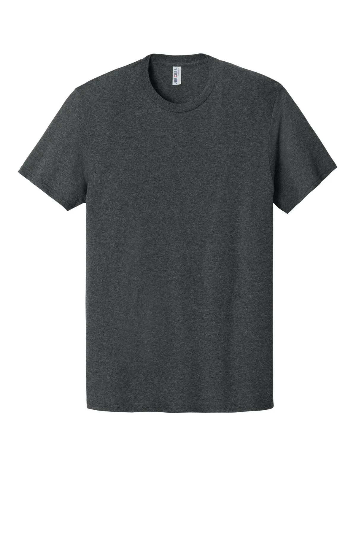 Jerzees Classics Unisex Cotton T-Shirt 363M Black Heather