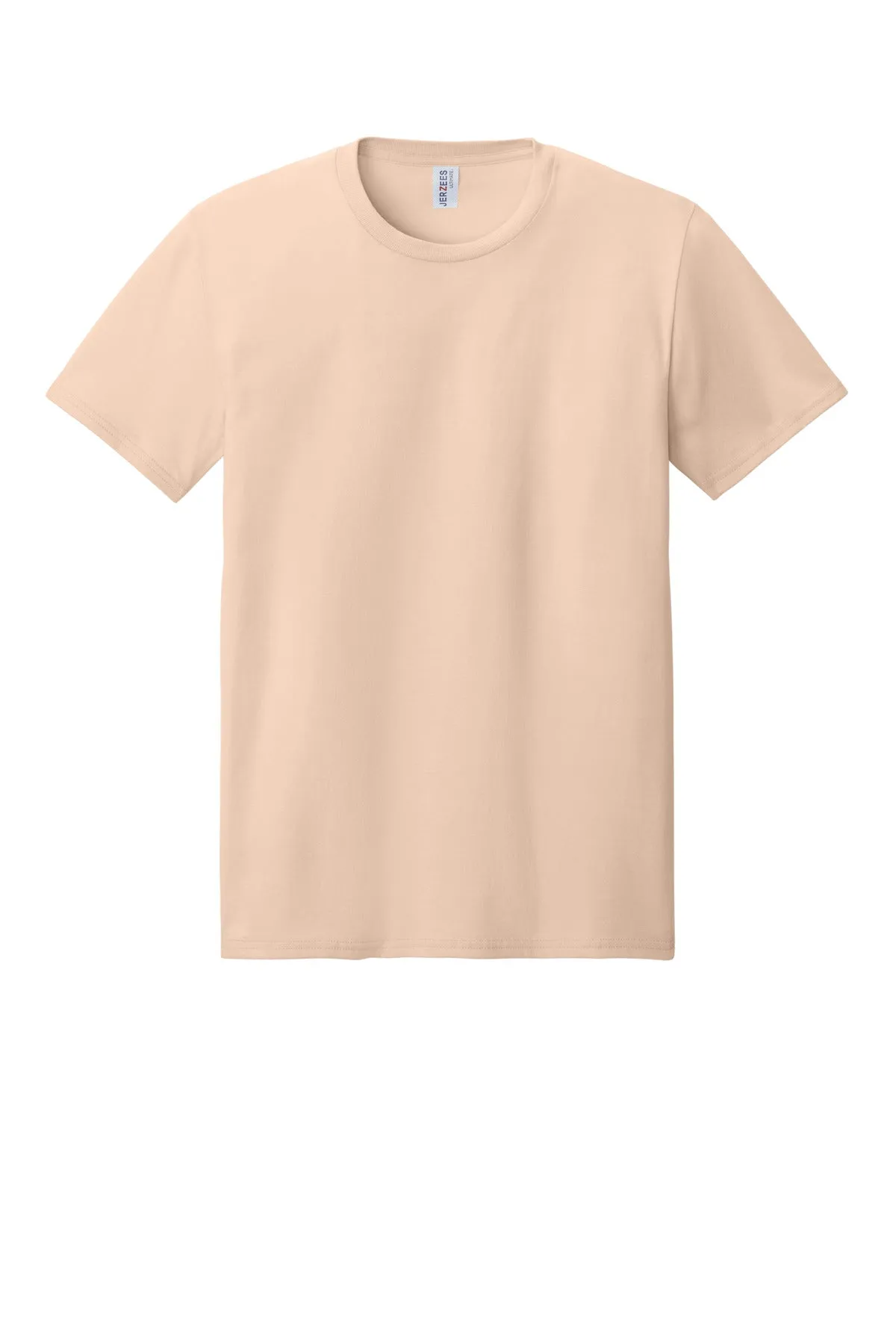 Jerzees Ultimate Unisex Ring Spun T-Shirt IC46M Blush Pink