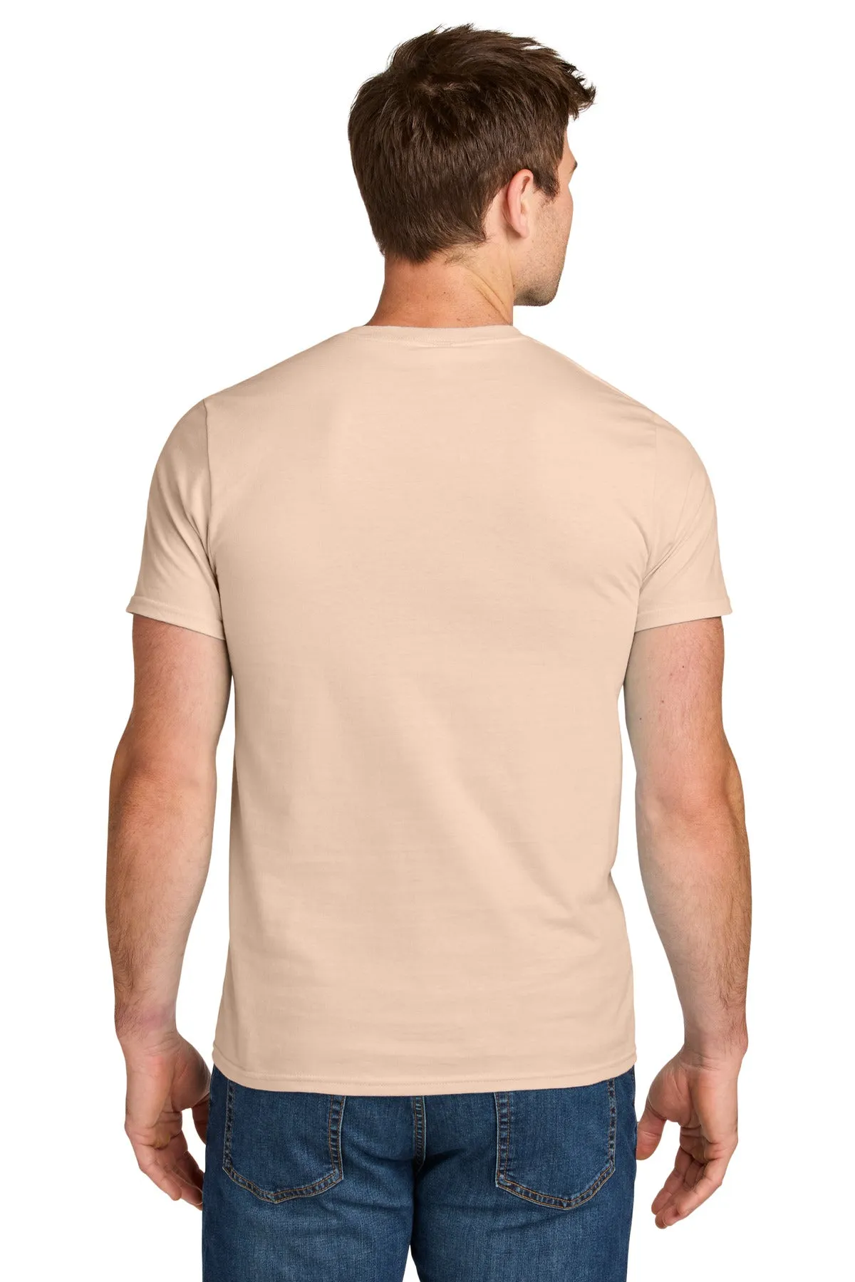 Jerzees Ultimate Unisex Ring Spun T-Shirt IC46M Blush Pink
