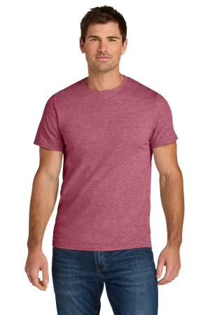 Jerzees Ultimate Unisex Ring Spun T-Shirt IC46M Raspberry Heather