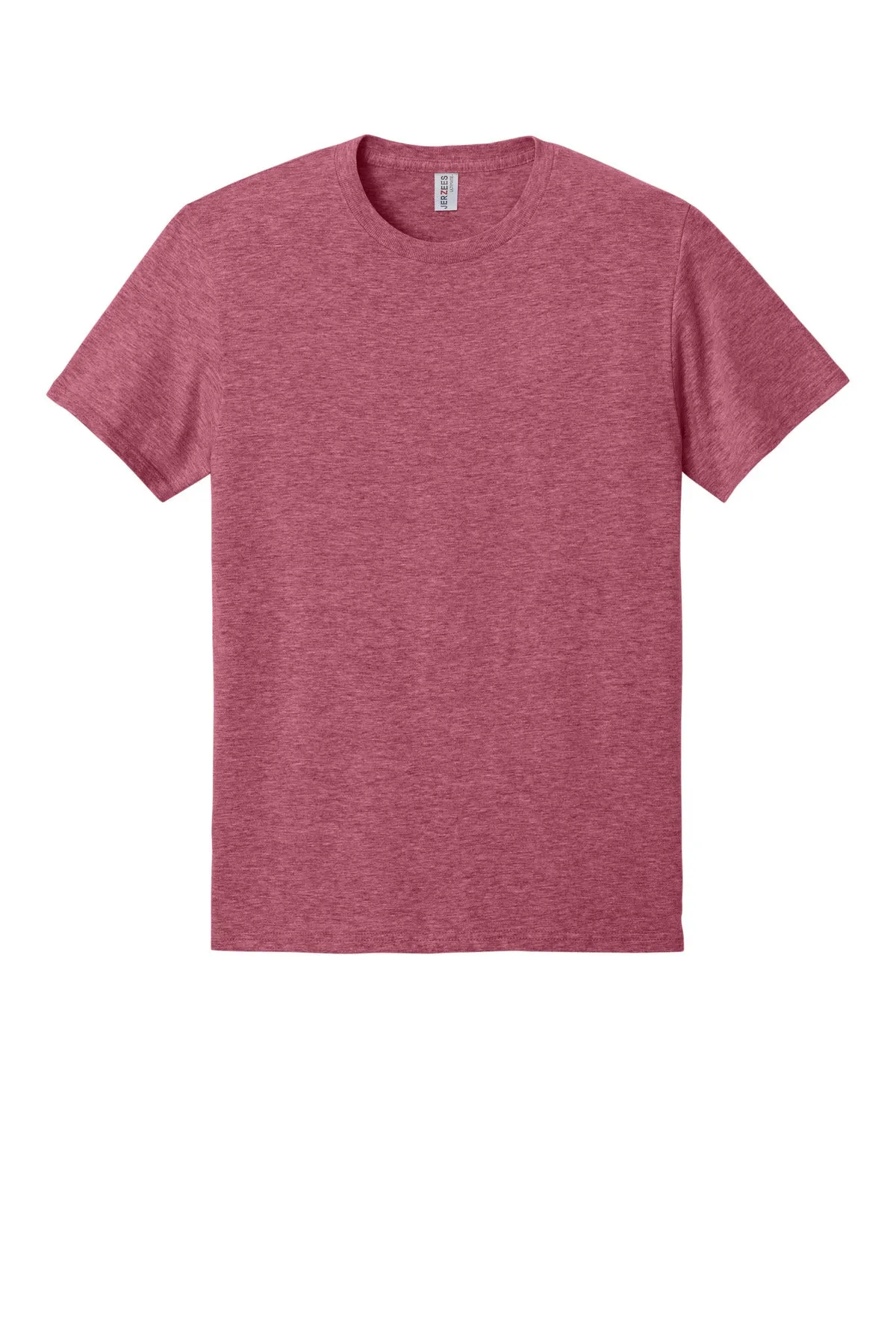Jerzees Ultimate Unisex Ring Spun T-Shirt IC46M Raspberry Heather