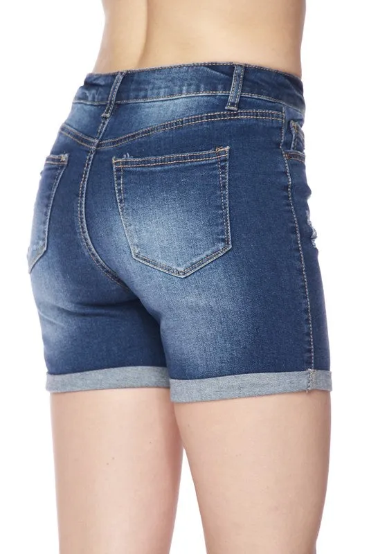 JESSIE BOHEMIAN VIBE DENIM SHORTS