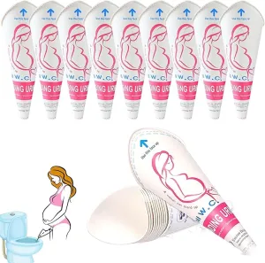 JIURUN 30PCS/50PCS Disposable Female Urination Device, Portable Pee Funnel Standing Pee Disposable for Women, Waterproof Paper Female Urinal Funnel for Travel, Camping, Hiking, Outdoor Activities