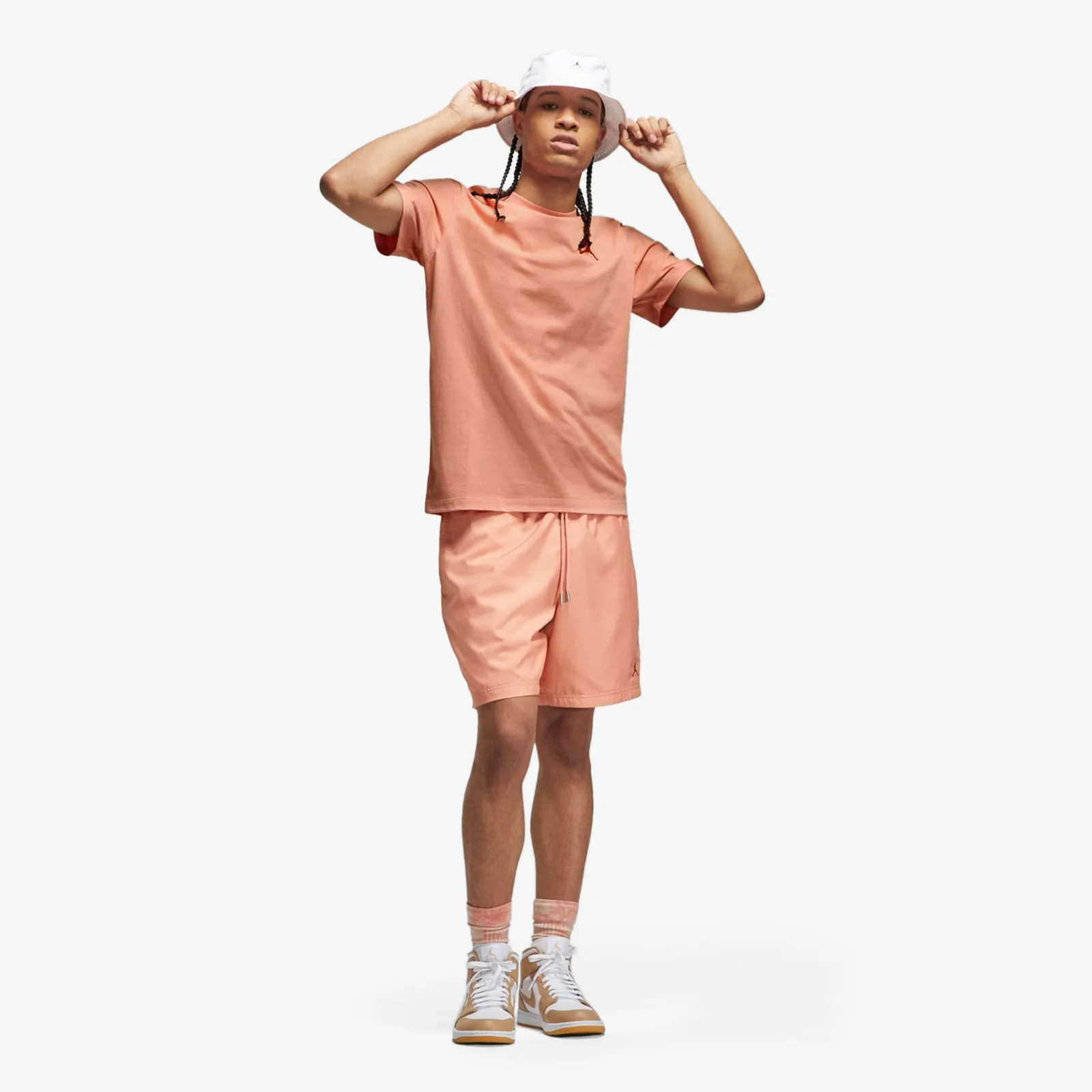 Jordan Jumpman Embroidered T-Shirt - Pink