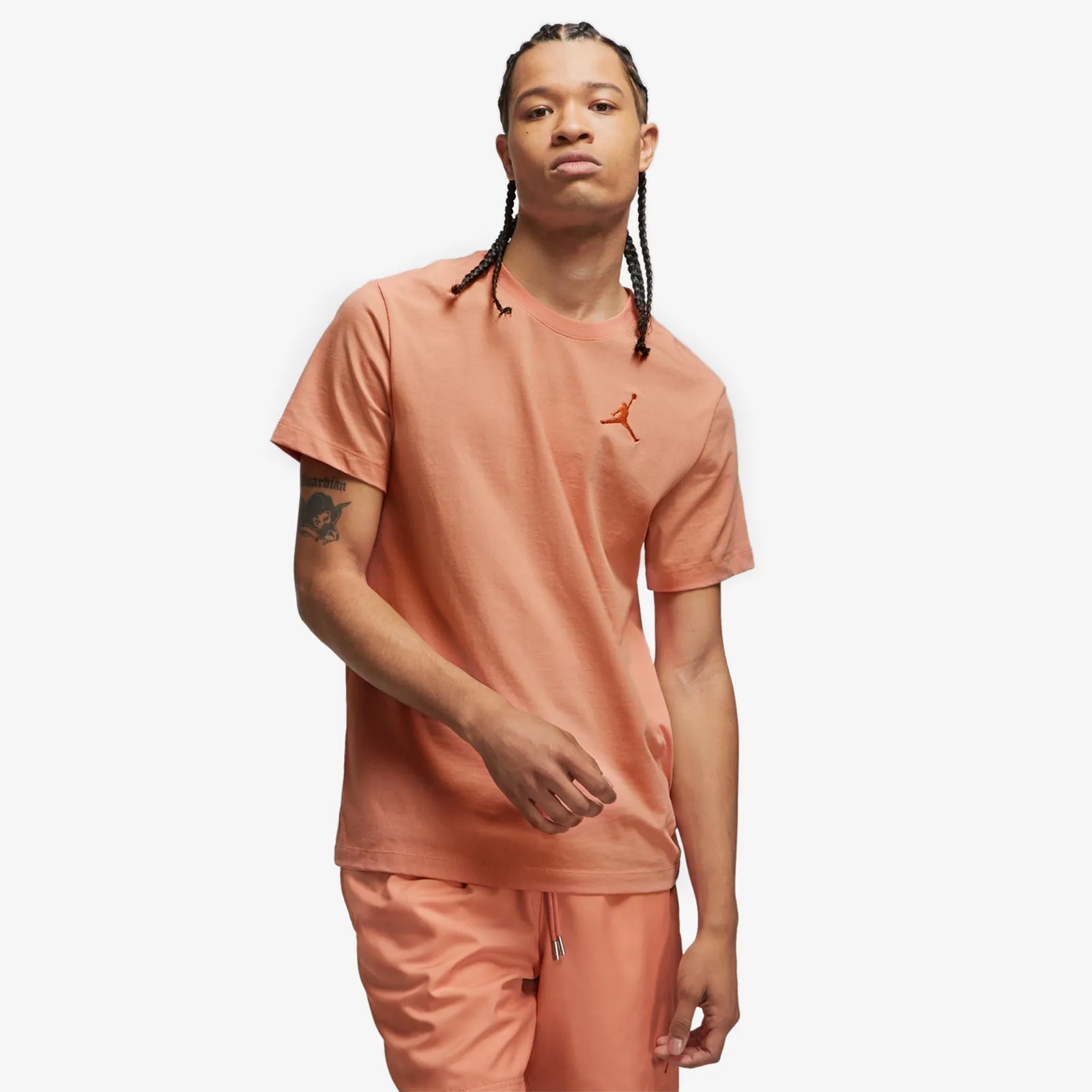 Jordan Jumpman Embroidered T-Shirt - Pink