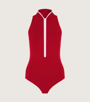 Katya UPF 50  Swim - Red/White