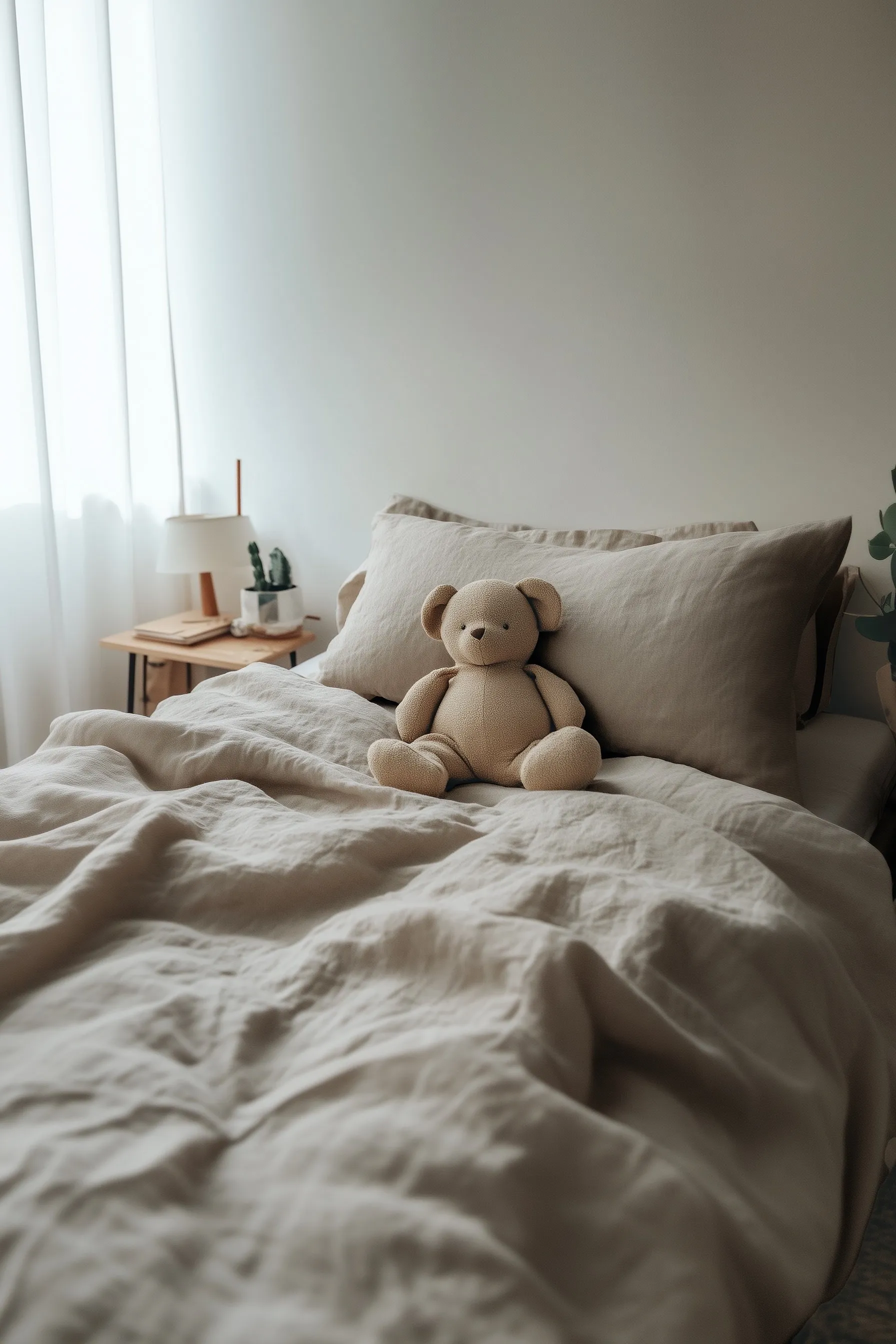 Kids Duvet Cover Set - Natural