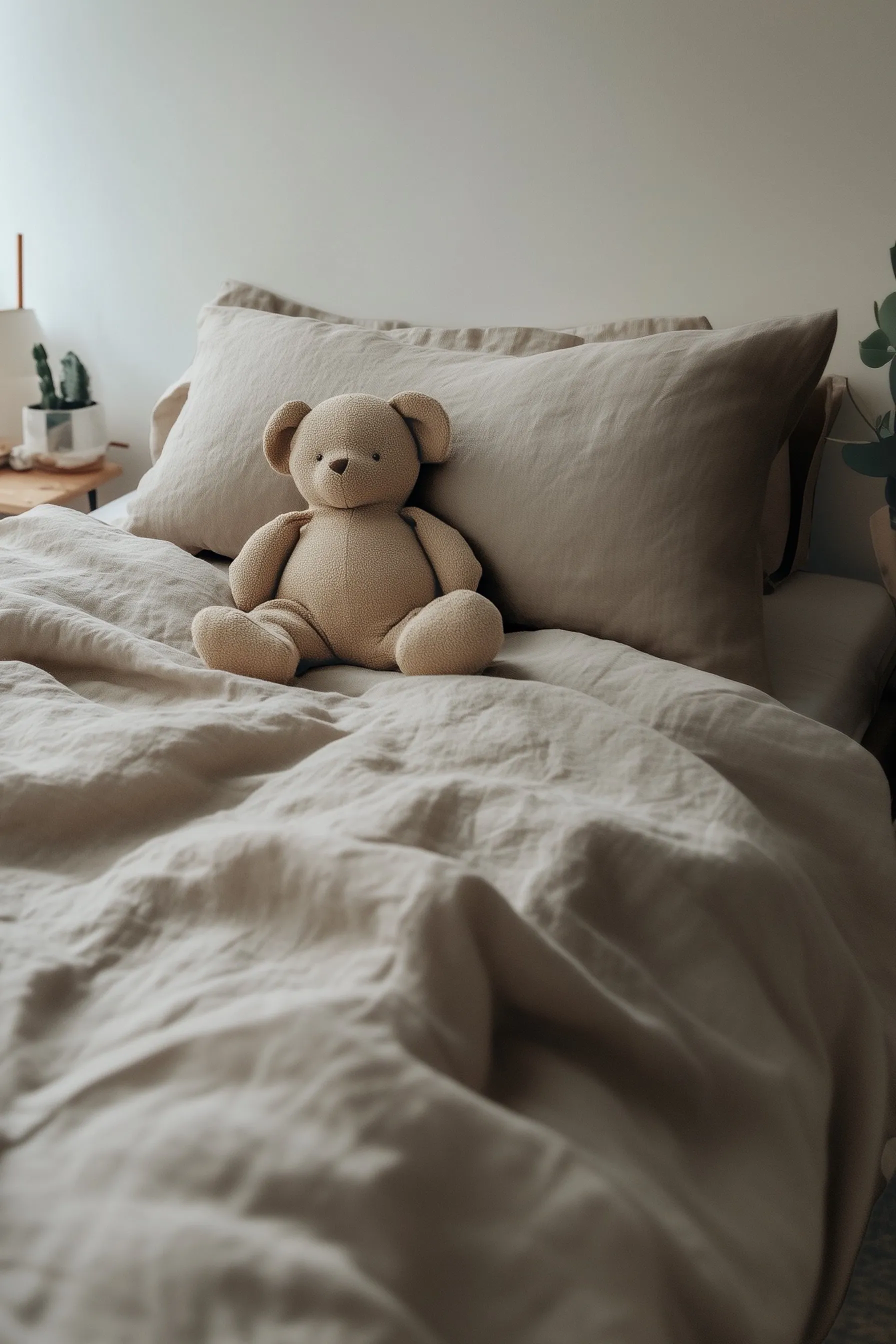 Kids Duvet Cover Set - Natural