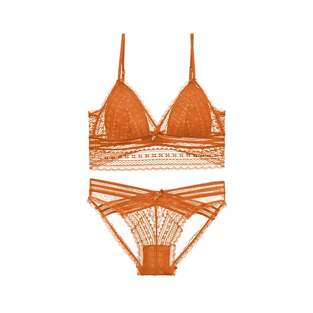 Lace Bra Set Push Up, Bra Set