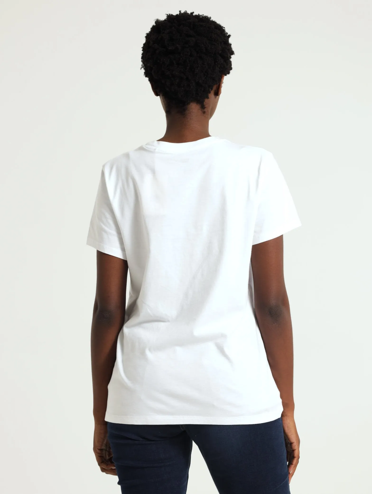 Large Batwing Top - White