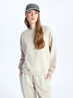 LC WAIKIKI Bike Collar Flat Long Sleeve Overwoman Woman Sweatshirt