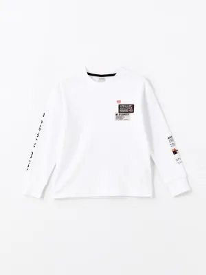 LCW Kids

Buxe White Crew Neck Long Sleeve Printed Boy T-Shirt