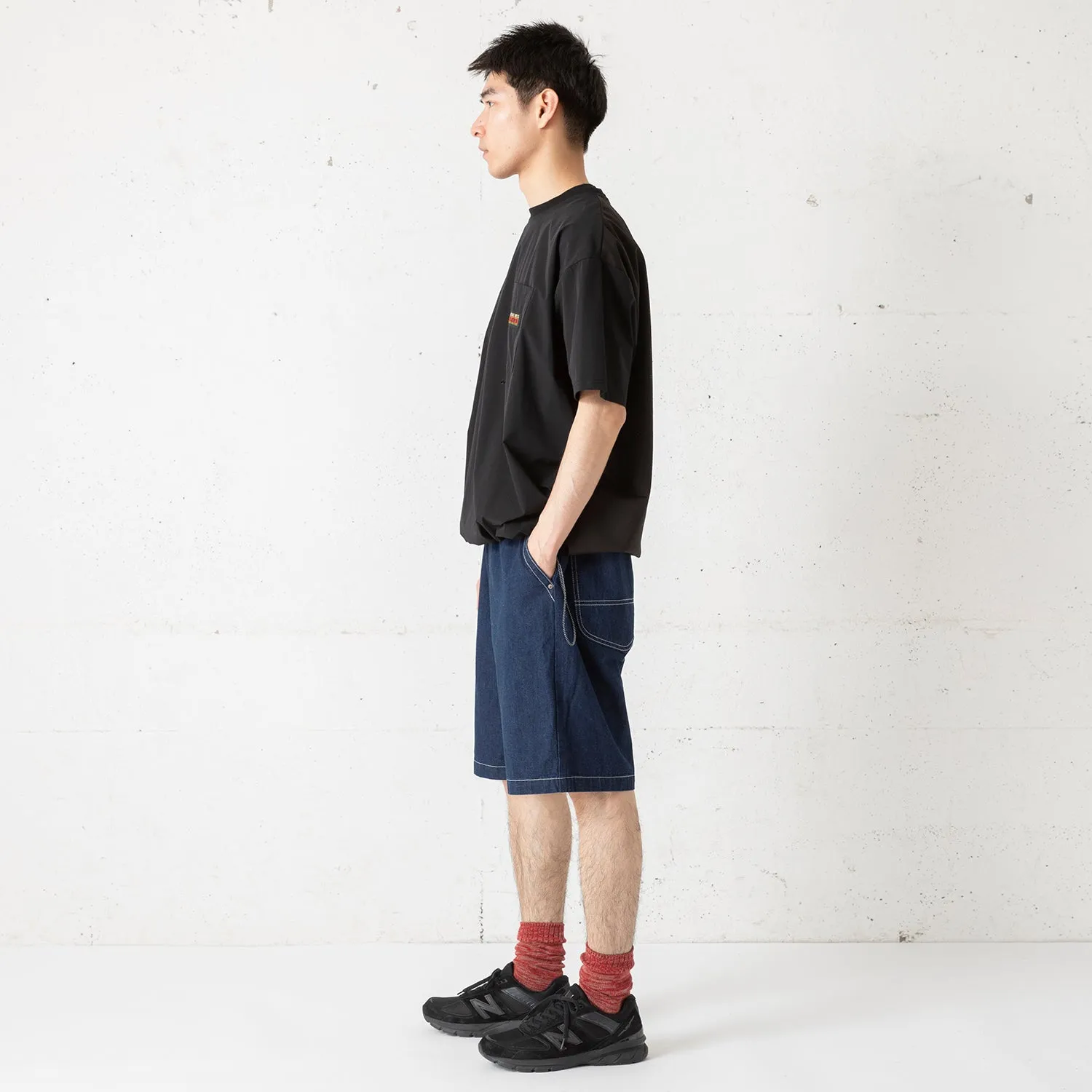 Lee | リー　Begin別注 XSからXXLまでカバーするFLEEASYショーツ デニム
