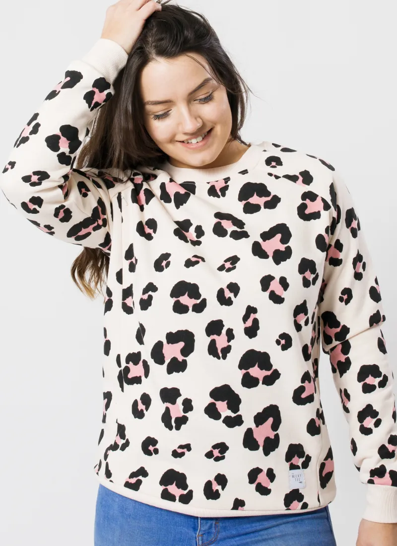 LEOPARD PRINT Breastfeeding Sweatshirt