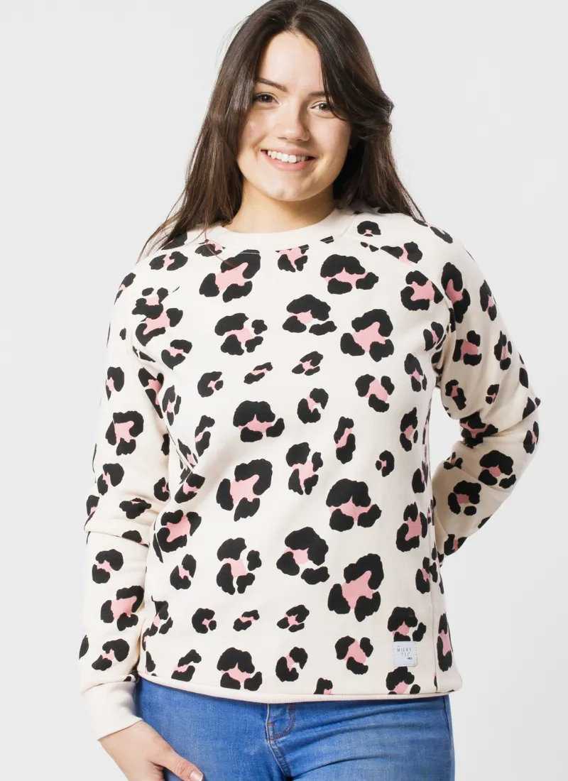 LEOPARD PRINT Breastfeeding Sweatshirt