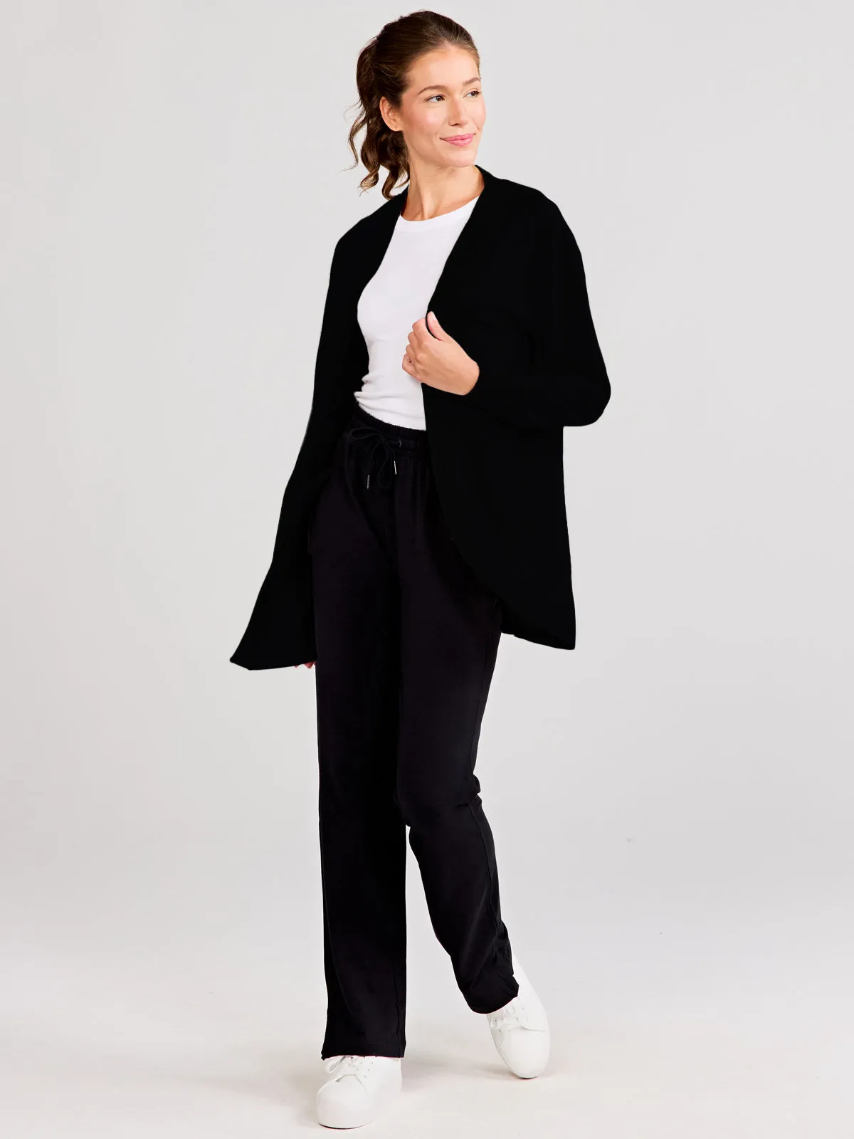 Letterman French Terry Cardigan