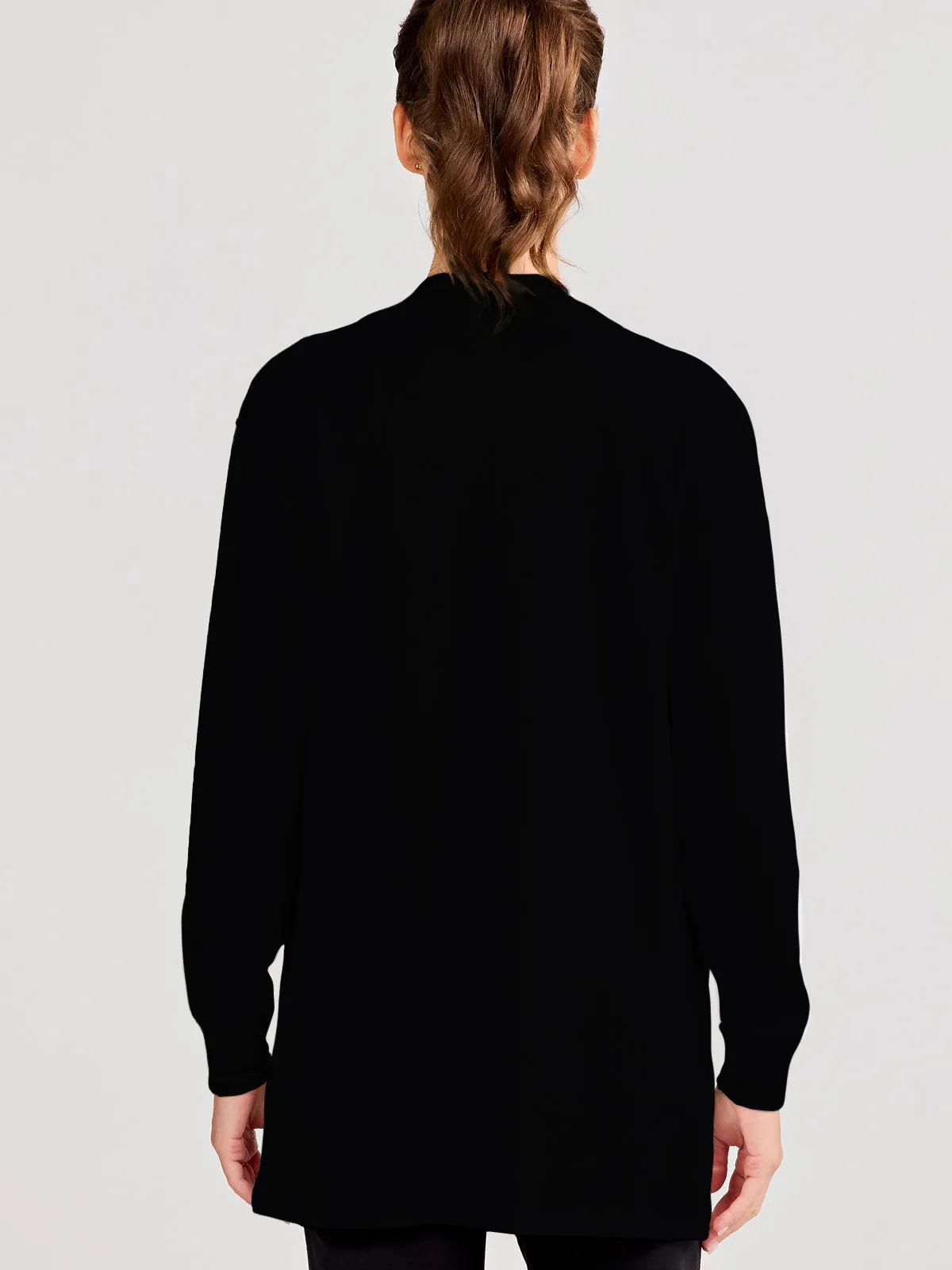 Letterman French Terry Cardigan