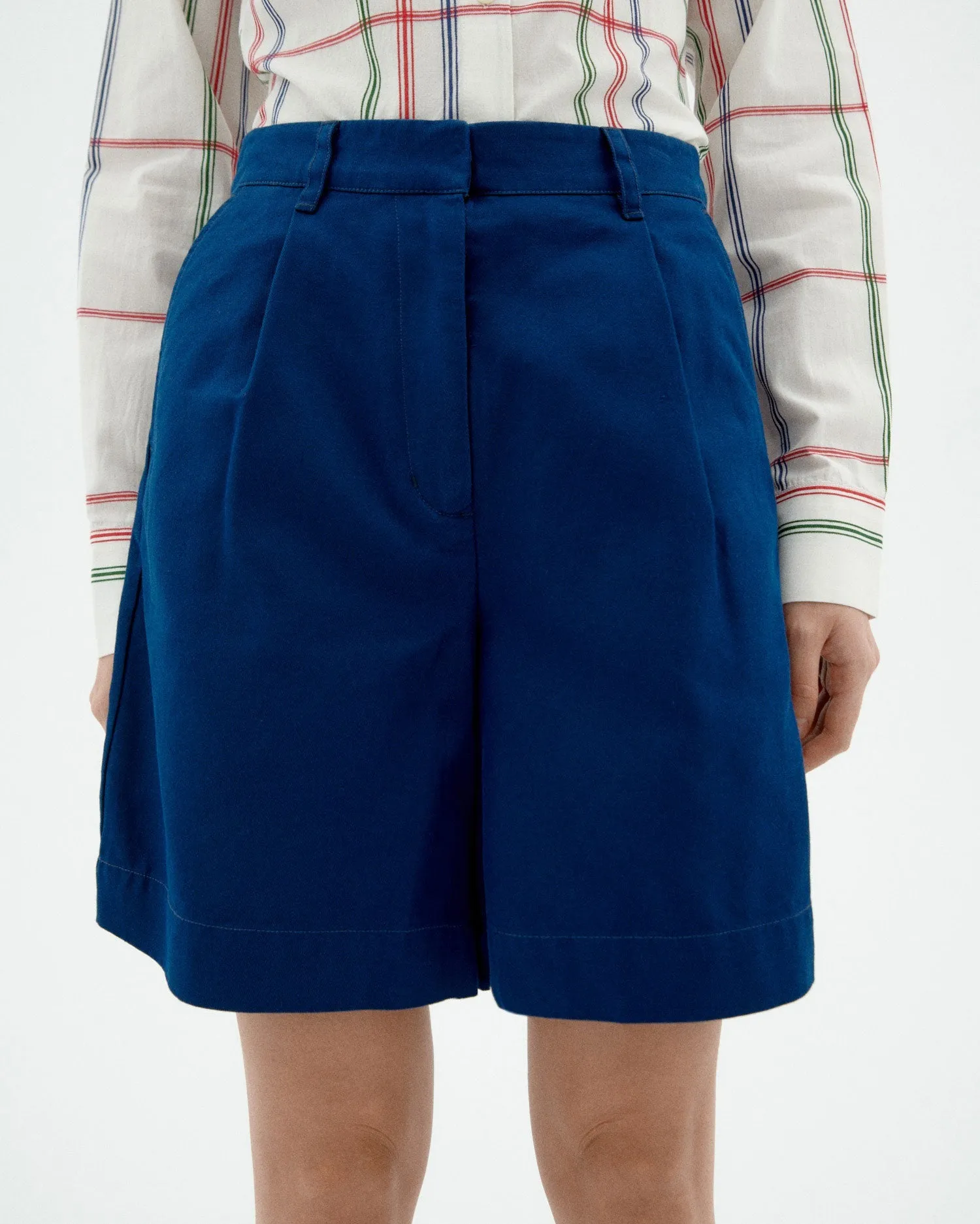 Lia Hemp Shorts Blue Night