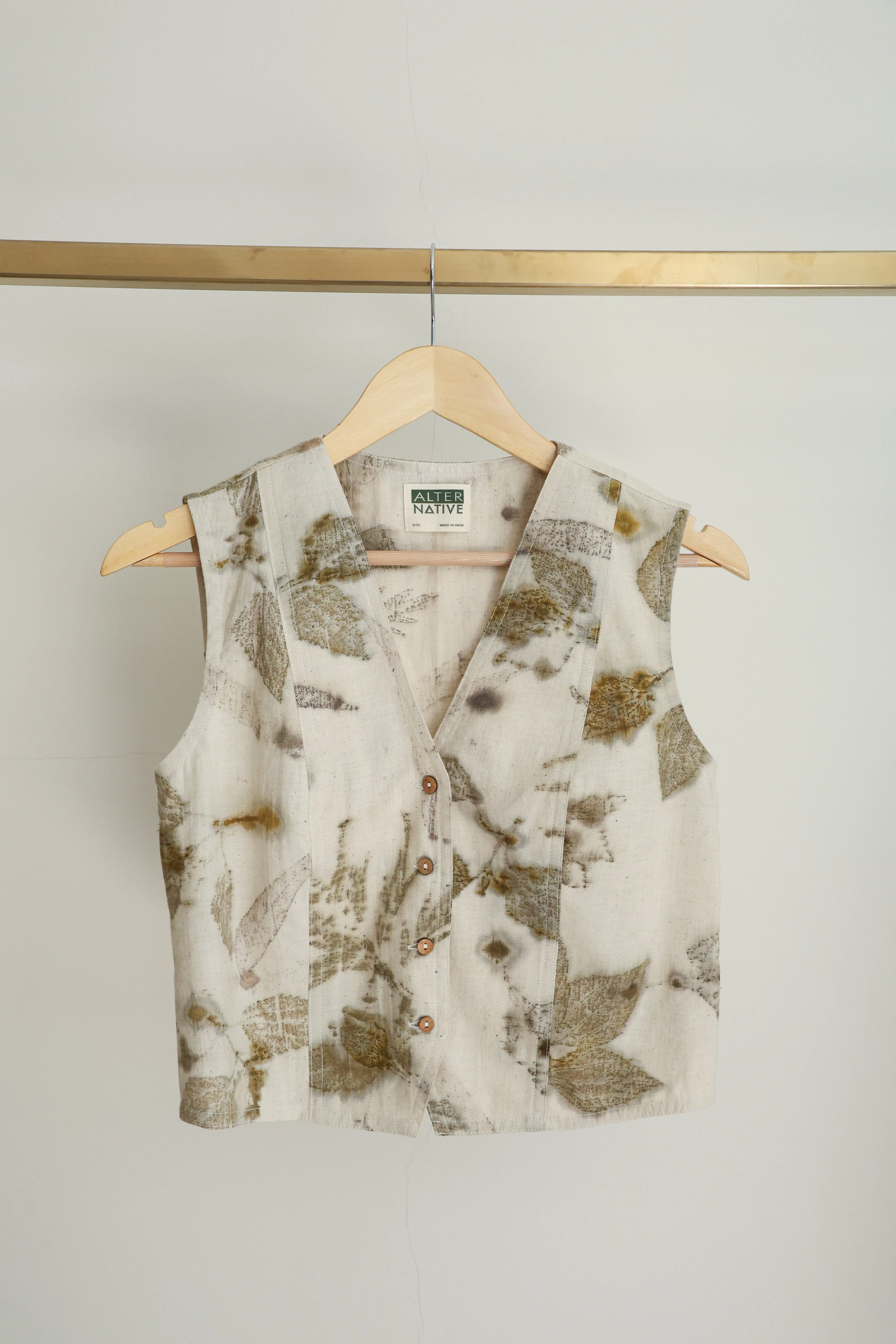 Live Leafy Vest & Pants Set