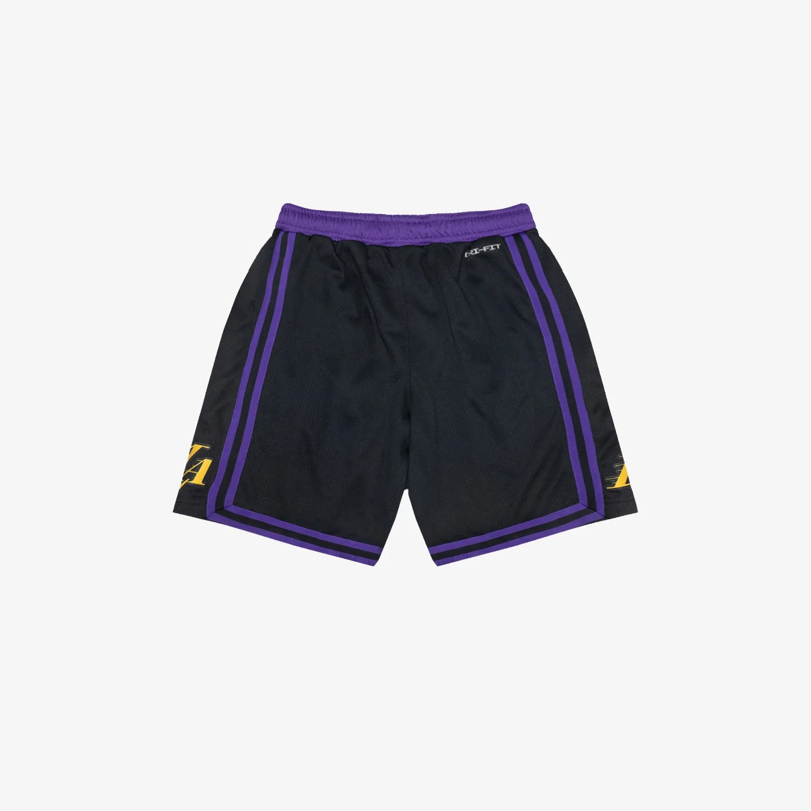 Los Angeles Lakers 2024 City Edition Youth Swingman Shorts - Black