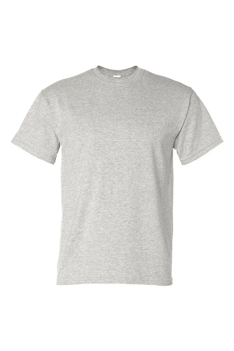Loud Mouth Football Navy And Orange DryBlend Adult T-Shirt