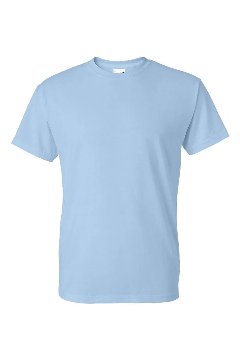 Loud Mouth Football Navy And Orange DryBlend Adult T-Shirt