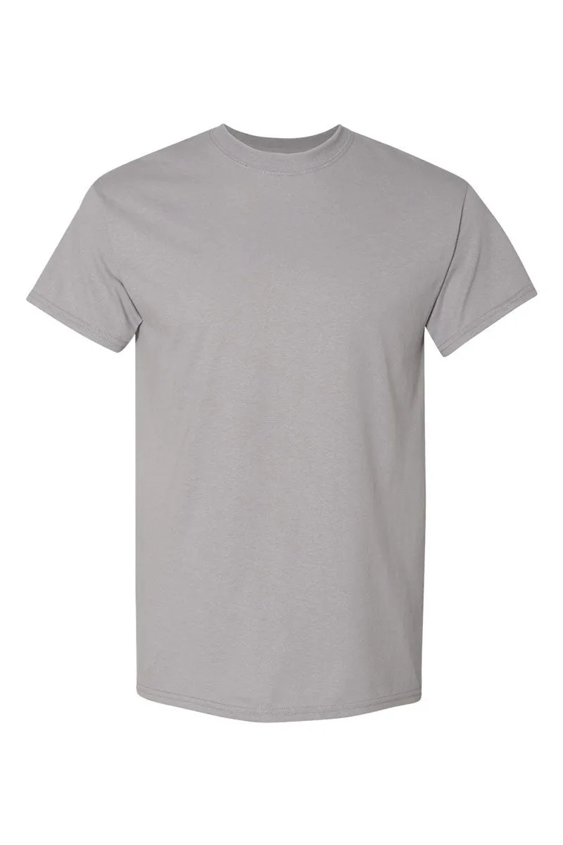 Loud Mouth Football Navy And Orange DryBlend Adult T-Shirt