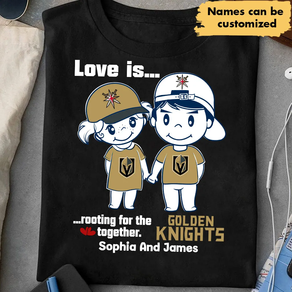 Love is Rooting For Together Shirt - Knights