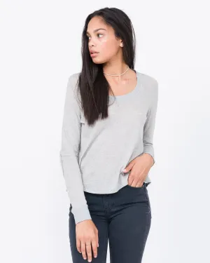 Lucille Knit Jersey with Cashmere Elbow Pads