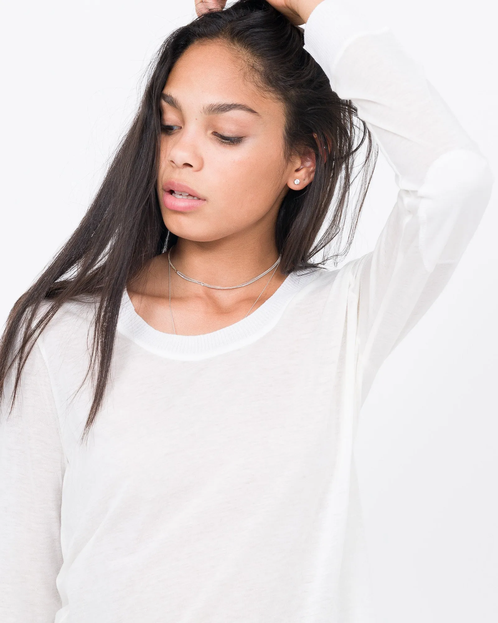 Lucille Knit Jersey with Cashmere Elbow Pads